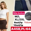 Spódnica krótka Damskie, Size m/l-xl/2xl, paczka 12szt, mix kolor (Sao chép)