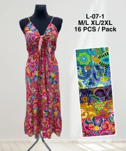 SukienkiDamskie, Size m-2xl, paczka 20szt, mix kolor (Sao chép)