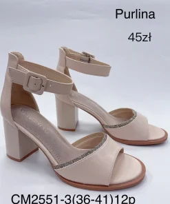 Buty Sandaly na Obcasie DAMSKIE (36- 41, 12par)