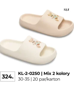 Klapki DZIECIĘCE (30-35, 20par)