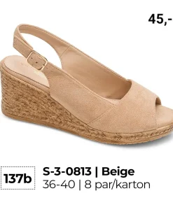 Sandaly na Obcasie DAMSKIE (36- 40, 8par)