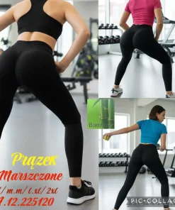 Leginsy Damskie,Size s/m-xl/2xl, paczka 12szt, 1 kolor