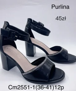 Buty Sandaly na Obcasie DAMSKIE (36- 41, 12par)