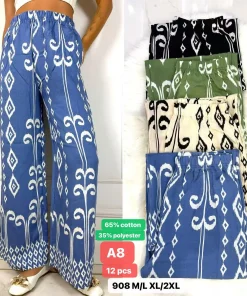 Spodnie Damskie,Size m/l-xl/2xl, paczka 12szt, mix kolor
