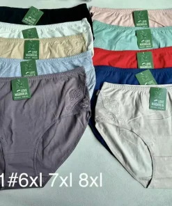 Majtki Damskie, size 2xl-4xl, paczka 24szt, mix kolor (Sao chép)