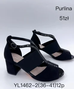 Buty Sandaly na Obcasie DAMSKIE (36- 41, 12par)