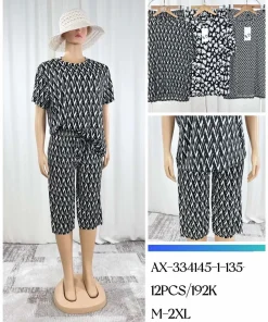 Komplety Damskie,Size m-2xl, paczka 12szt, mix kolor