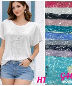 Bluzki damskie , Size l/xl-2/3xl,paczka 12szt, mix kolor (Sao chép)