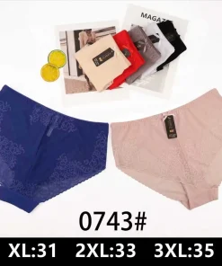 Majtki Damskie, Size 2xl-4xl, paczka 24szt, mix kolor (Sao chép)