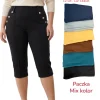 Spodnie Damskie, Size l/xl-4xl/5xl, paczka 12szt, mix kolor (Sao chép)