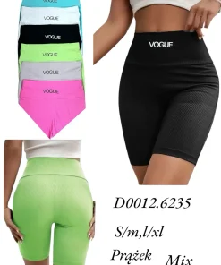Legginsy Damskie, size s/m-l/xl, paczka 12szt, mix kolor
