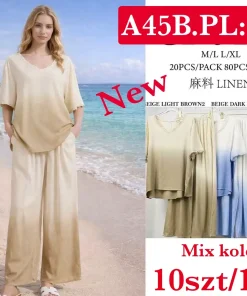 Komplety Damskie,Size m/l-l/xl, paczka 10szt, mix kolor