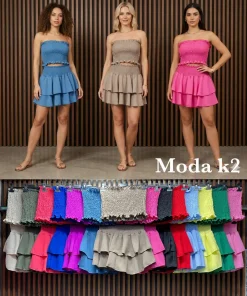 Sukienki DAMSKA , Size uni,paczka 6szt,mix kolor (Sao chép)