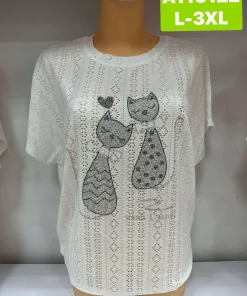 Bluzki Damskie,Size l-3xl, paczka 12szt, 1 kolor