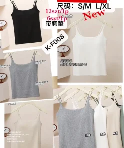 Bluzki Damskie, size s/m-l/xl, paczka 12szt, mix kolor