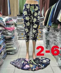 Spodnie Damskie,Size 2xl-6xl, paczka 12szt, mix kolor