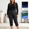 Spodnie Damskie, Size l/xl-4xl/5xl, paczka 12szt, mix kolor (Sao chép)