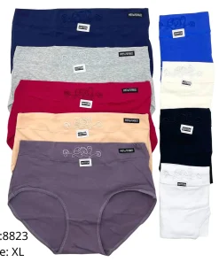 Majtki Damskie, size xl, paczka 24szt, mix kolor