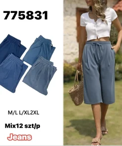 Jeansy Damskie,Size m/l-2xl, paczka 12szt, mix kolor
