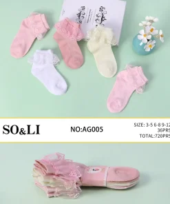 Stopki Dzieci, Size 23-34, paczka 40szt, 1 kolor (Sao chép)