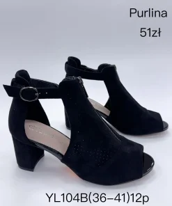 Buty Sandaly na Obcasie DAMSKIE (36- 41, 12par)