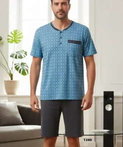 Piżamy MĘSKA ,size m-3xl,paczka 10szt,mix kolor