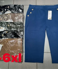 Spodnie Damskie,Size 2xl-6xl, paczka 12szt, mix kolor