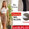 Sukienki Damskie, size m-xl, paczka 12szt, mix kolor