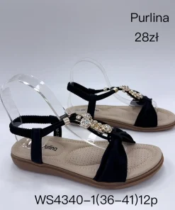 Sandaly DAMSKIE (36- 41, 12par)
