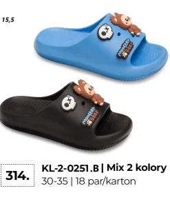 Klapki DZIECIĘCE (30-35, 18par)