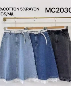 Spódnica krótka Damskie, size s-l, paczka 12szt, mix kolor