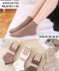 Stopki Damskie, Size 35-42, paczka 40szt, mix kolor
