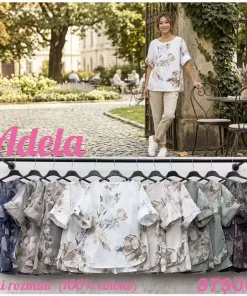 Bluzki DAMSKA WŁOSKA, Size uni ,paczka 6szt mix kolor (Sao chép)
