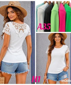 Bluzki Damskie, Size M/L-xl/2xl , paczka 12szt, mix kolor (Sao chép)