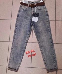 Jeansy damskie, Size xs-xl,paczka 12zt, 1kolor (Sao chép)