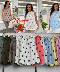 Bluzki damskie wloskie, Size uni ,paczka 6szt mix kolor