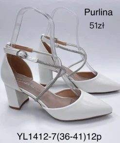 Buty Sandaly na Obcasie DAMSKIE (36- 41, 12par)