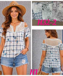 Bluzki damskie , Size 2/3-4/5xl,paczka 12szt, mix kolor (Sao chép)