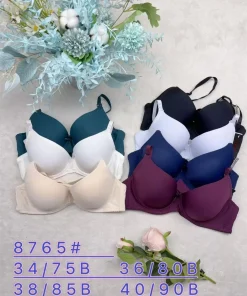 Biustonosz B Damskie,Size 34/75-40/90, paczka 6szt, 1 kolor