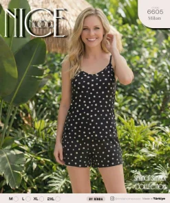 Piżamy Damskie, Size m-2xl, paczka 12szt, 1 kolor