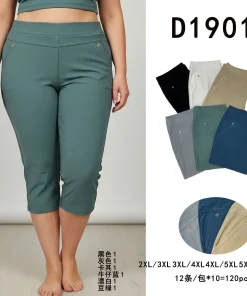 Spodnie Damskie,Size 2xl/3xl-5xl/6xl, paczka 12szt, mix kolor