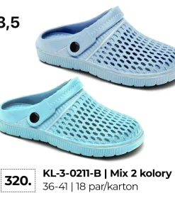Klapki Kroksy DAMSKIE (36-41, 18par)
