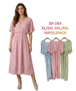 Sukienki Damskie, Size xl/2x-3/4xl, paczka 16szt, mix kolor (Sao chép)