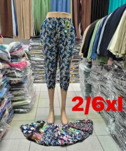 Spodnie Damskie,Size 2xl-6xl, paczka 12szt, mix kolor