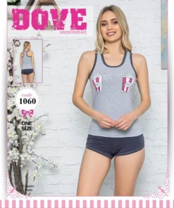 Piżamy Damskie,Size uni, paczka 8szt, mix kolor