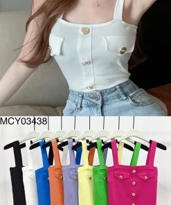 Bluzki Damskie, Size uni, paczka 12szt, mix kolor (Sao chép)