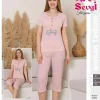 Piżamy Damskie, size m-xl, paczka 12szt, 1 kolor (Sao chép)