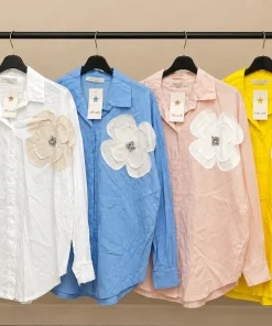 Koszule Damskie wloskie, Size uni ,paczka 6szt,mix kolor