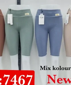Legginsy Damskie, Size s/m-2xl/3xl, paczka 18szt, mix kolor (Sao chép)