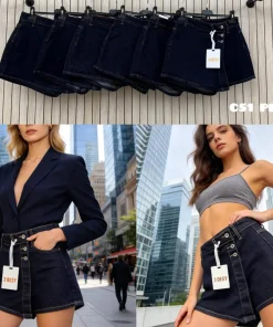 Spodenki jeansowe Damskie, Size uni, paczka 6szt, mix kolor (Sao chép)